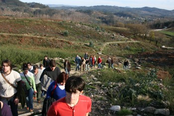 II Encontro Arqueolóxico do Barbanza. Visita ao parque arqueolóxico de Tourón (Pontecaldelas). 
